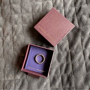 Monica Vinader Gold Ring